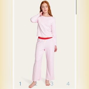 Cozyland PJ set in Candy Cane